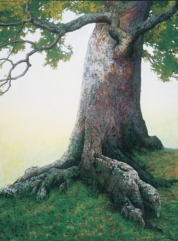Oak Tree Painting