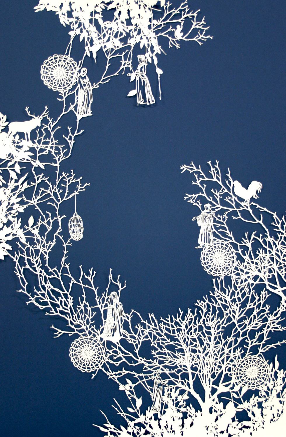 “Trim” Paper Cut Work by Emma Van Leest – ArtStormer