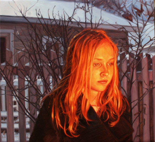 artstormer, laura sanders, art, painting, swimming paintings, realism