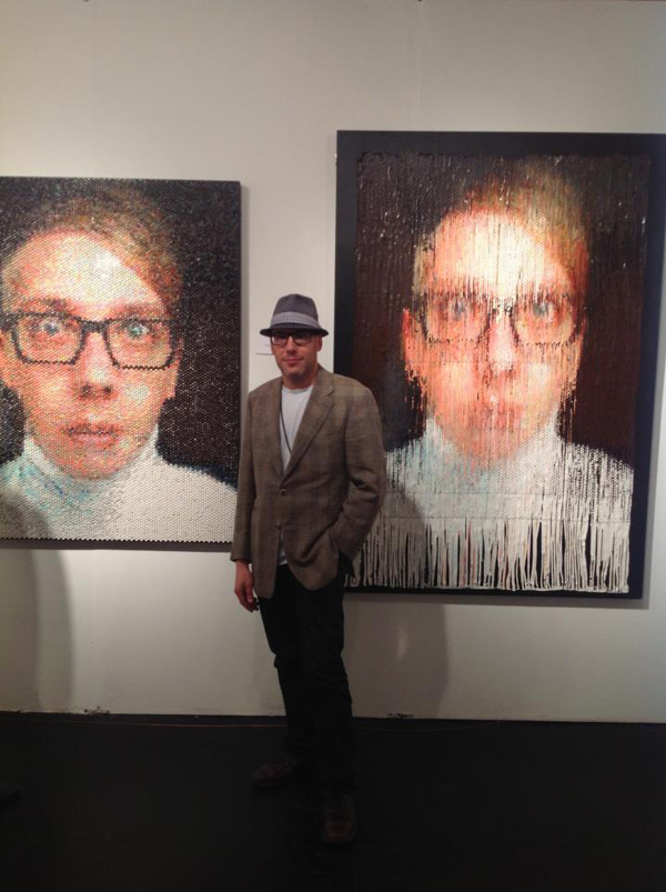 “Injection” BubbleWrap Paintings by Bradley Hart ArtStormer