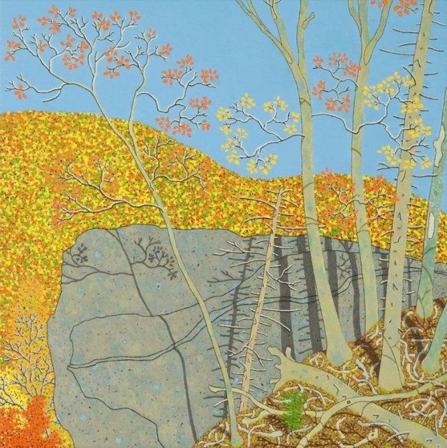 HennenOctoberBlue12x12